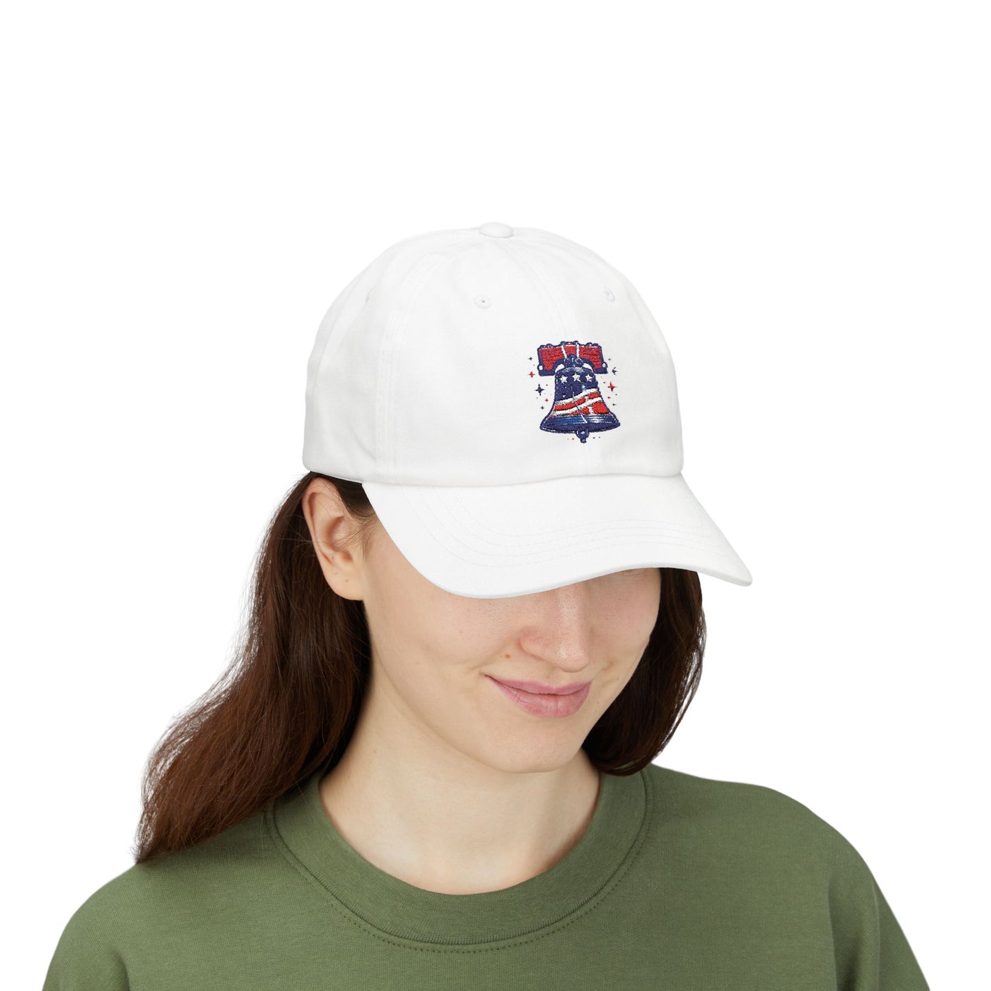 250th Anniversary Liberty Bell Dad Cap — USA Bicentennial Baseball Hat