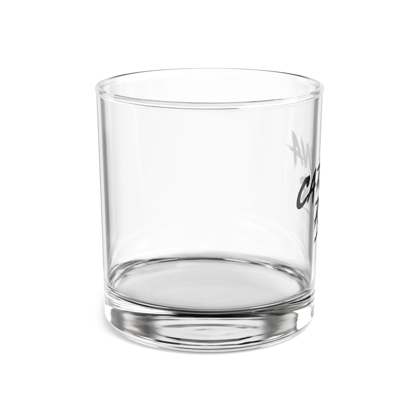 Carolina Rocks Glass | Sports Fan Barware | Whiskey Glass