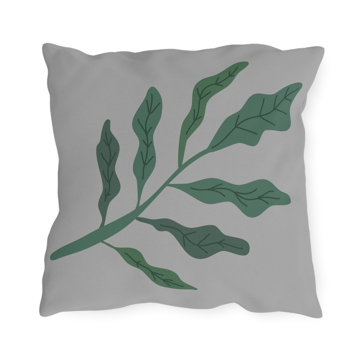Fern Botanical Outdoor Pillow | Nature Patio Decor Cushion