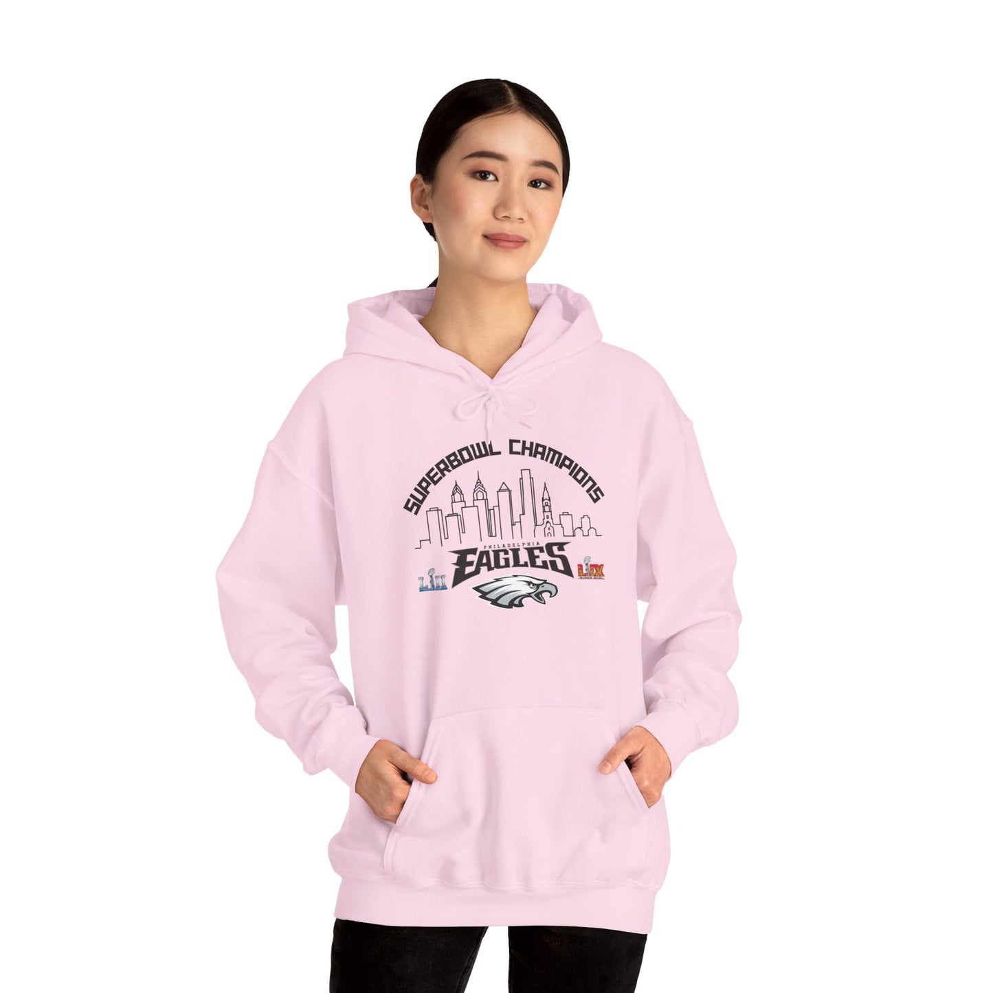 Philadelphia Football Super Bowl Champions Hoodie, Philly Skyline Football Sweatshirt, Philadelphia Fan Gear