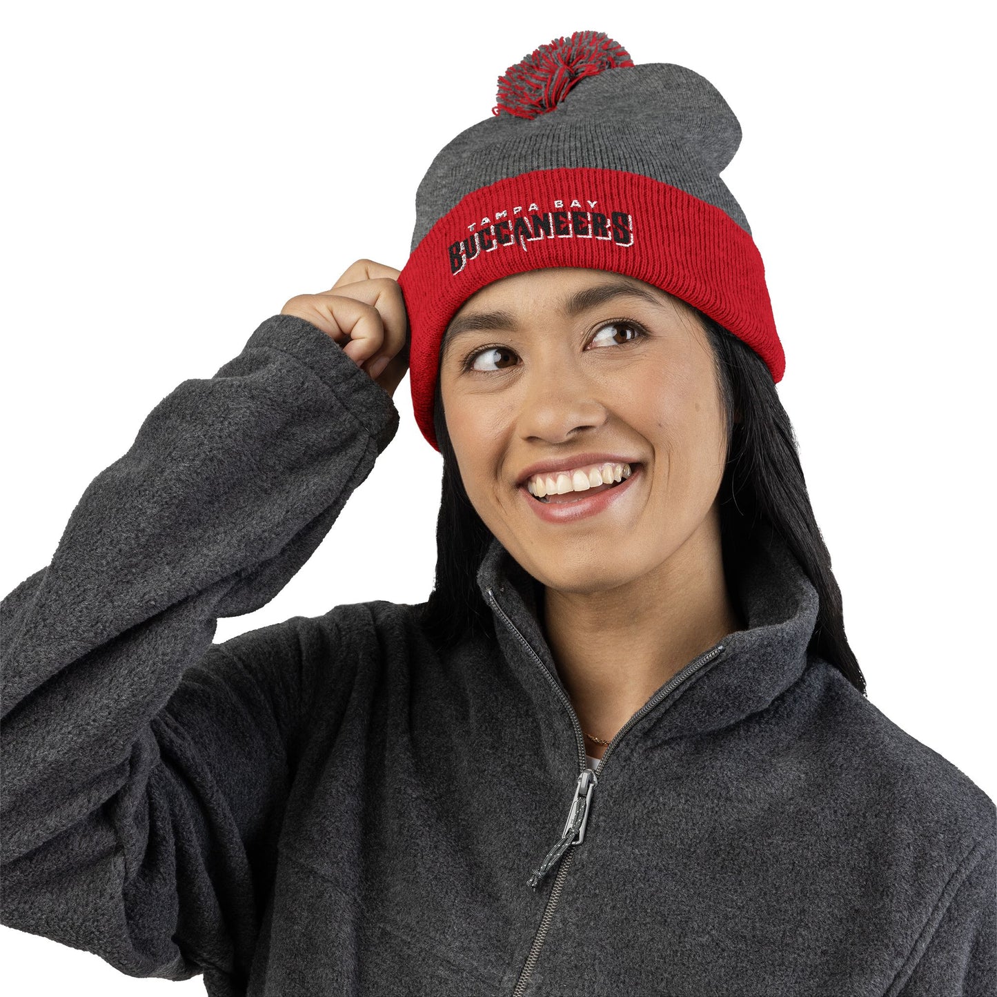 Tampa Bay Buccaneers Knit Beanie | Bucccaneer Winter Hat | NFL Football Fan Gift | Buccaneers Cold Weather Game Day Cap