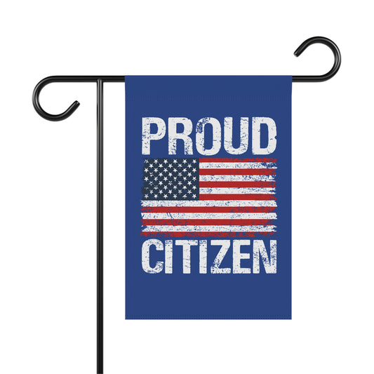 Garden Flag, Patriotic American Citizen Statement, 4th of July Outdoor Decoration, House Banner, Yard Sign, USA Independence Day Home Decor,