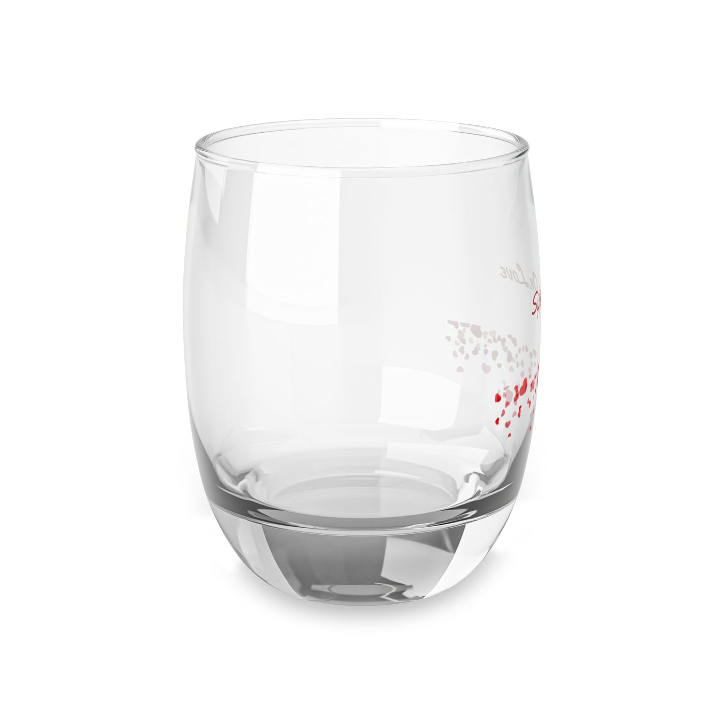 Sipping On Love Stemless Whiskey Glass – Valentine’s Day Romantic Drinkware Gift