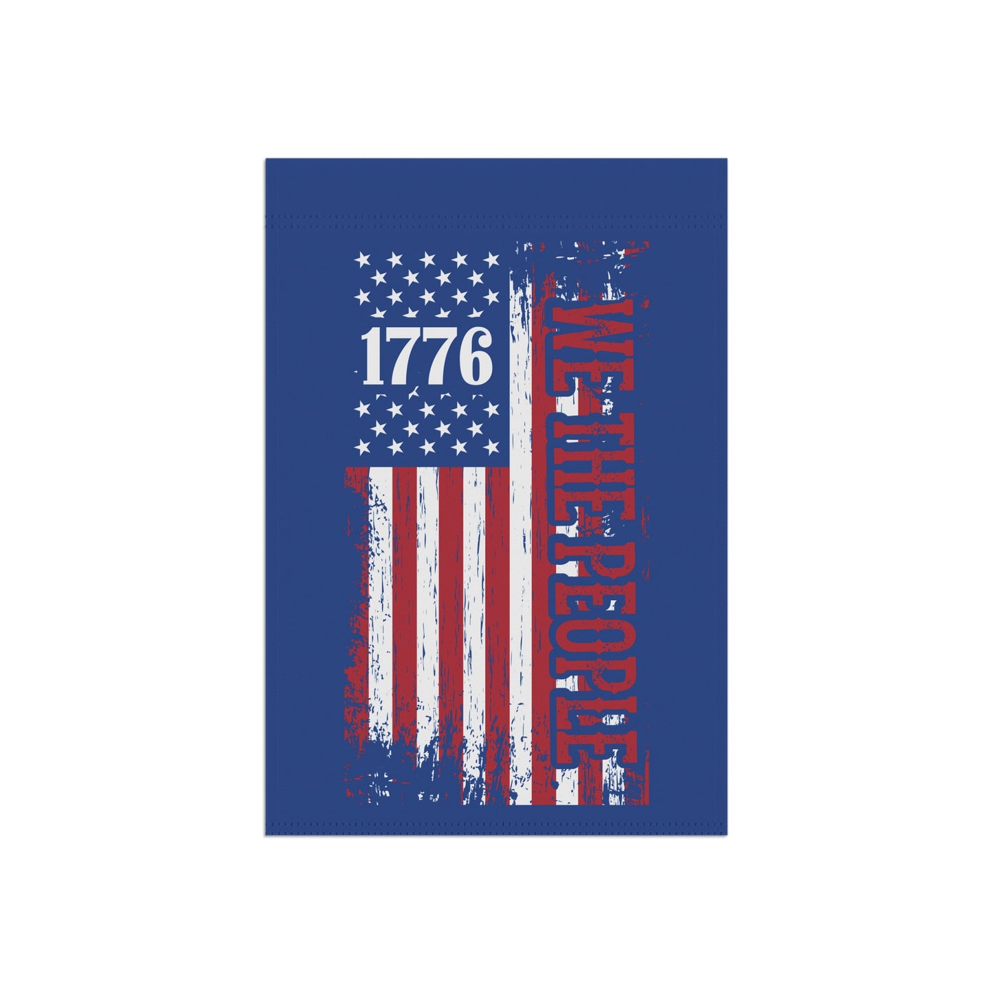 Garden Flag, Patriotic July 4th Yard Banner, Independence Day We The People Outdoor Decor, American Flag Yard Sign, USA Fourth of July Party