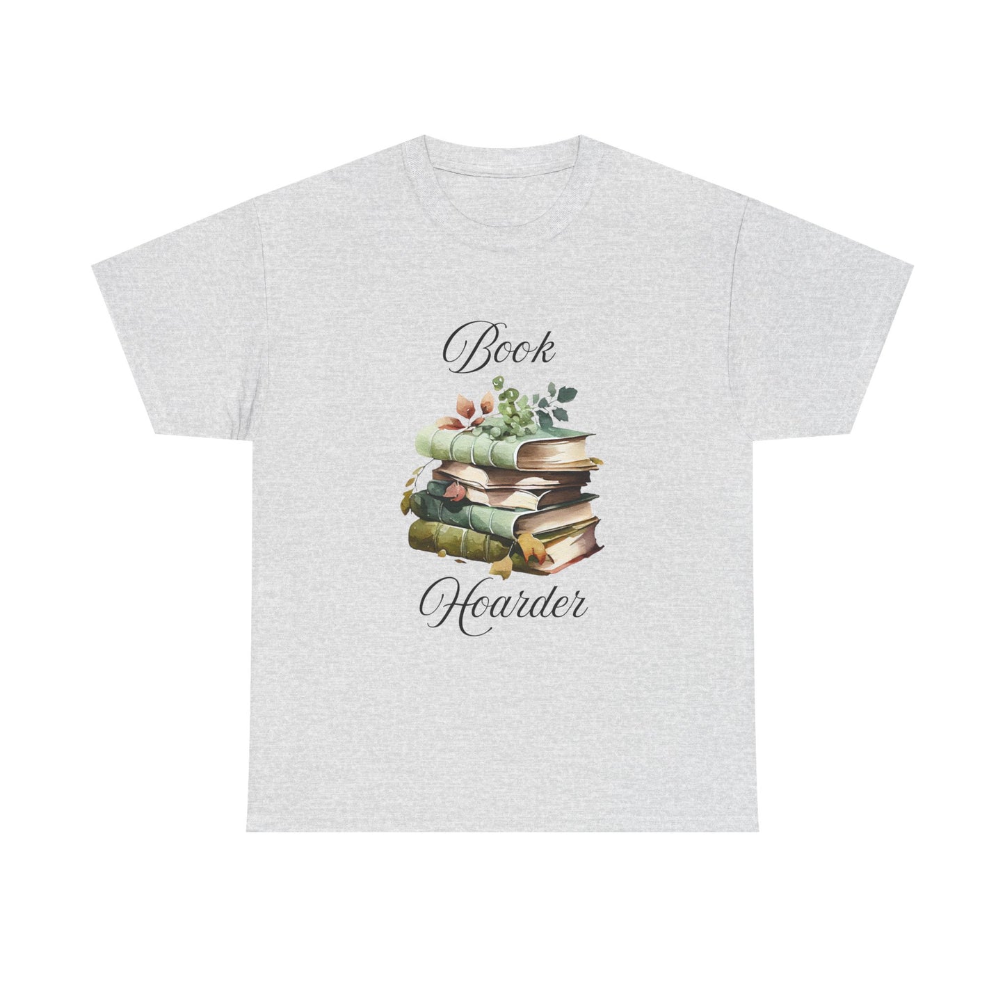 Book Hoarder Unisex Heavy Cotton Tee Perfect for Book Lovers Readers and Library Enthusiasts Great Gift for Holidays and Birthdays