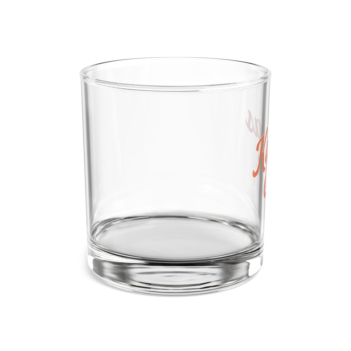 Kansas City Watercolor Rocks Glass | Vintage Style | KC Gift for Fans | Game Day Barware