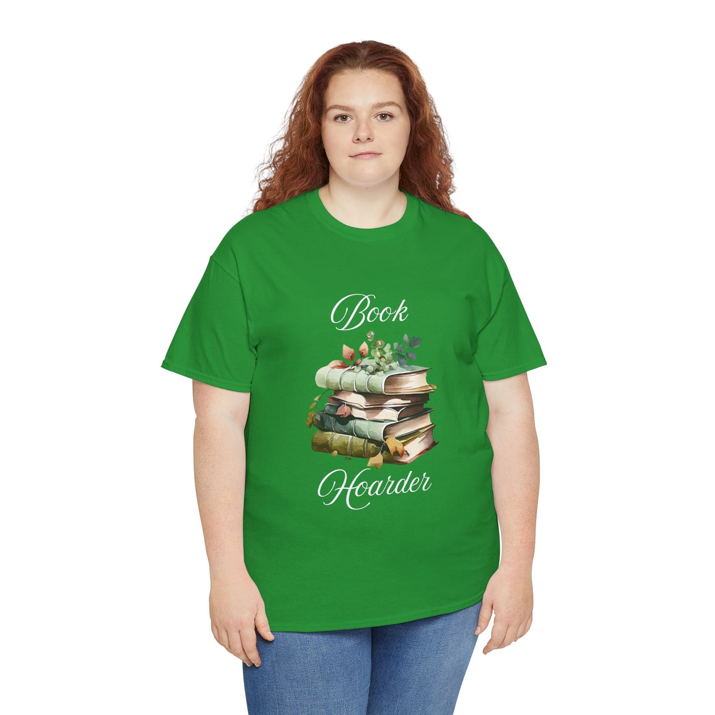 Book Hoarder Unisex Heavy Cotton Tee Perfect for Book Lovers Readers and Library Enthusiasts Great Gift for Holidays and Birthdays