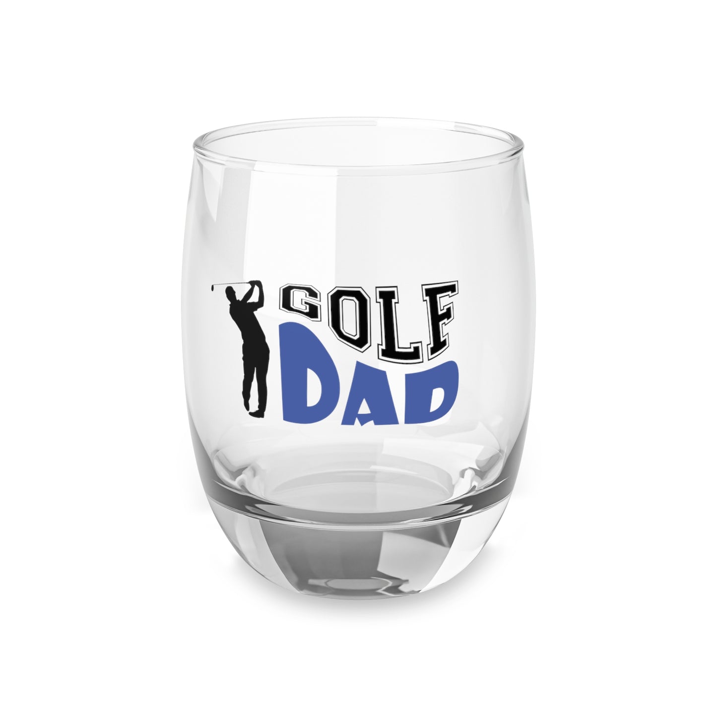 Golf Dad Whiskey Glass – Funny Gift for Golf-Loving Dads