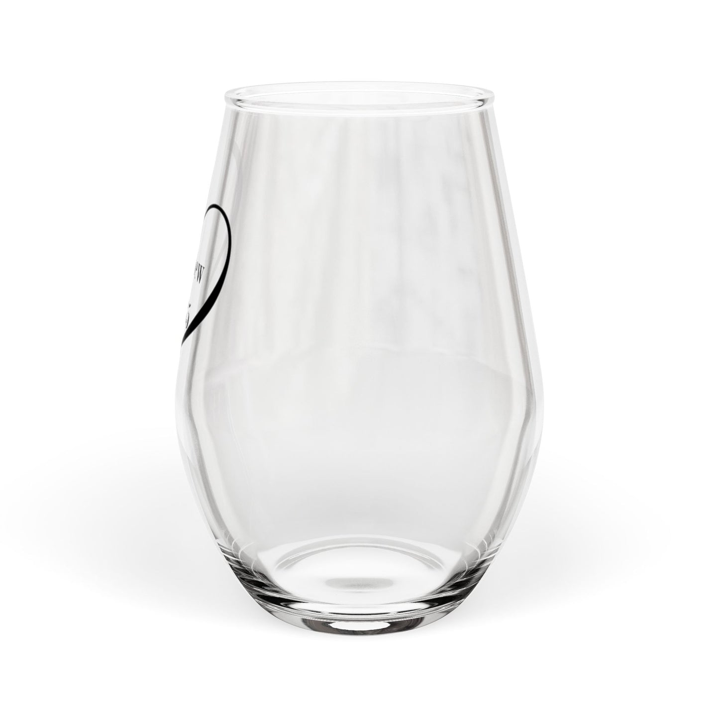 Bible Verse Wine Glass | Matthew 25:35 Christian Gift