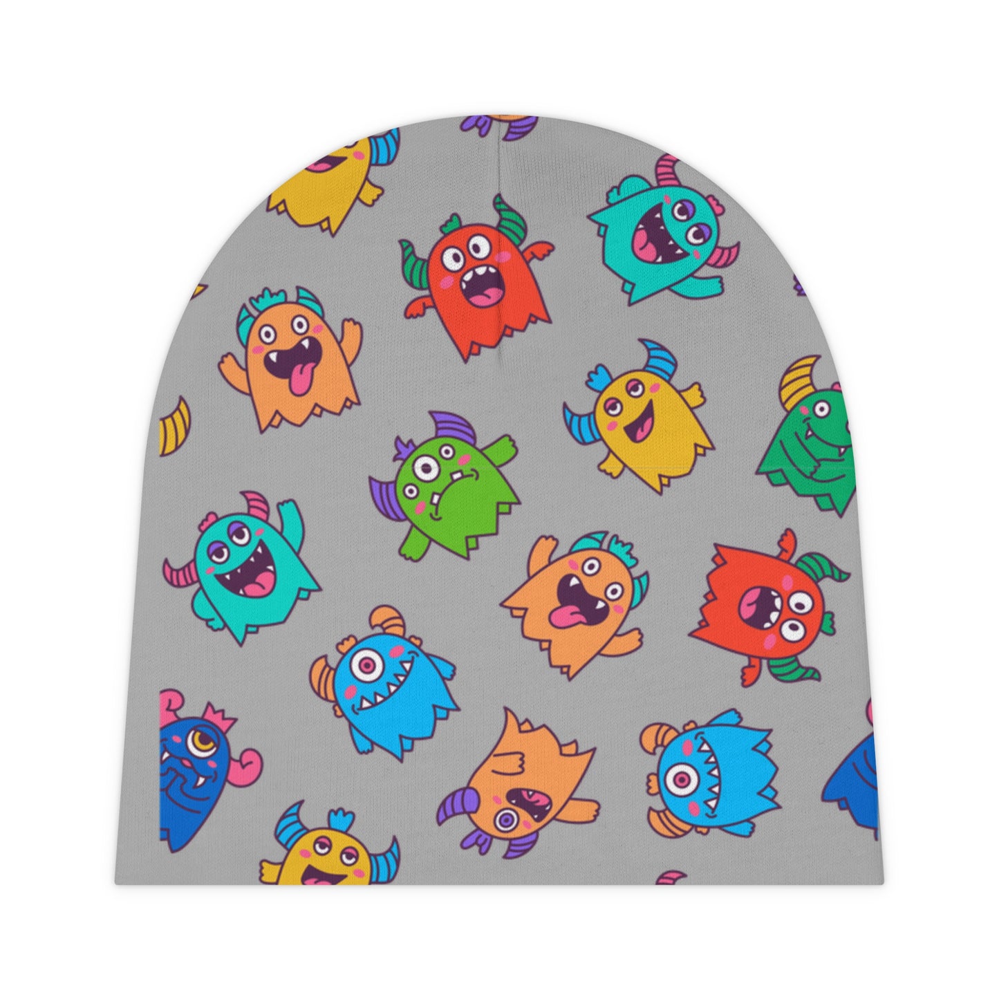 Baby Monster Beanie Hat, Colorful Cartoon Baby Monster Infant Hat, Newborn Beanie Gift