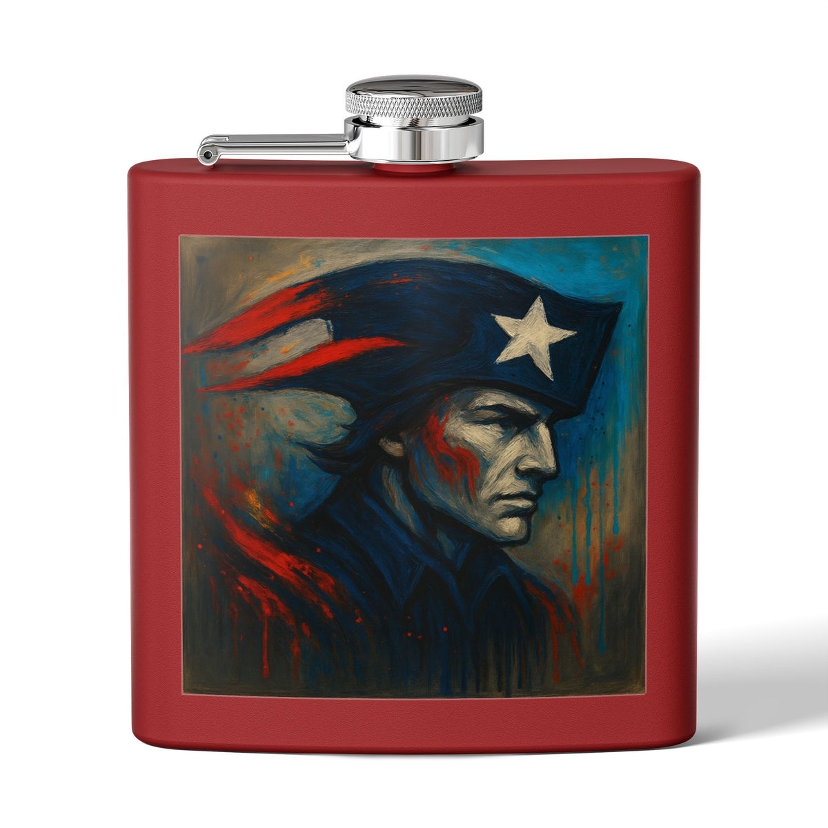 New England Football Patriot-Inspired Flask – Football Fan Gift