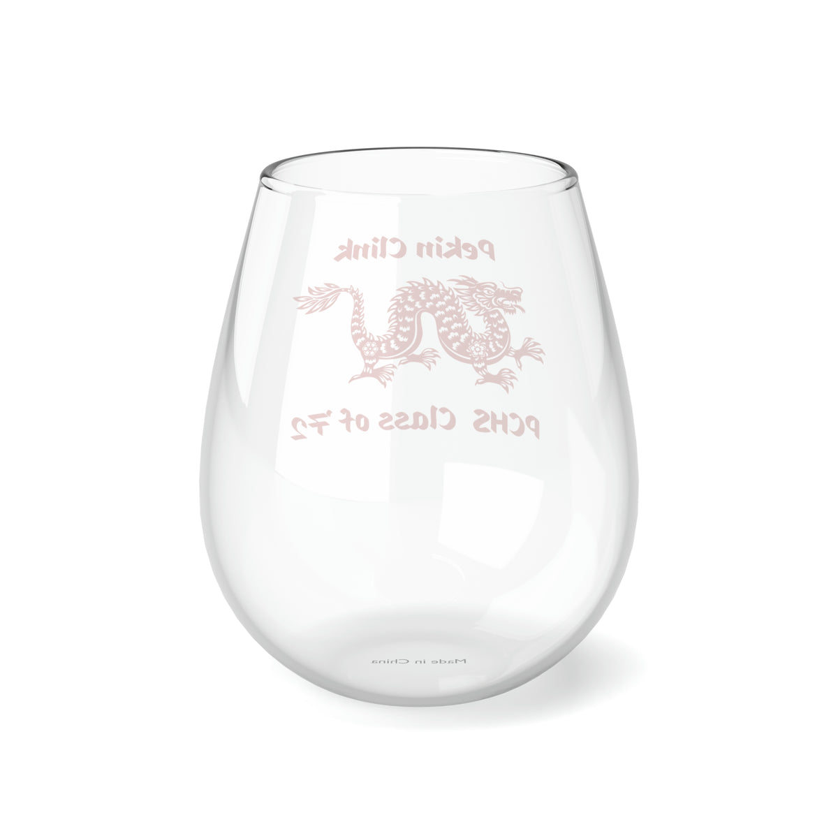 Pekin Clink Stemless Wine Glass