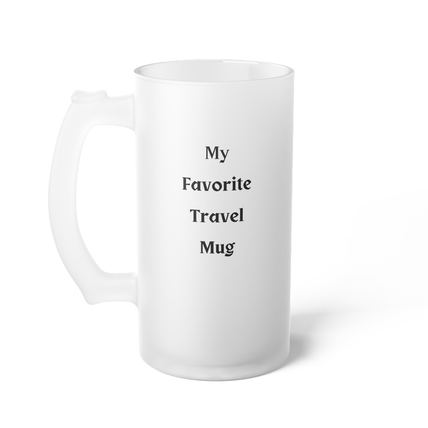 Frosted Beer Mug Funny Travel Mug Perfect Gift for Beer Lovers Barware Unique Groomsmen Gift