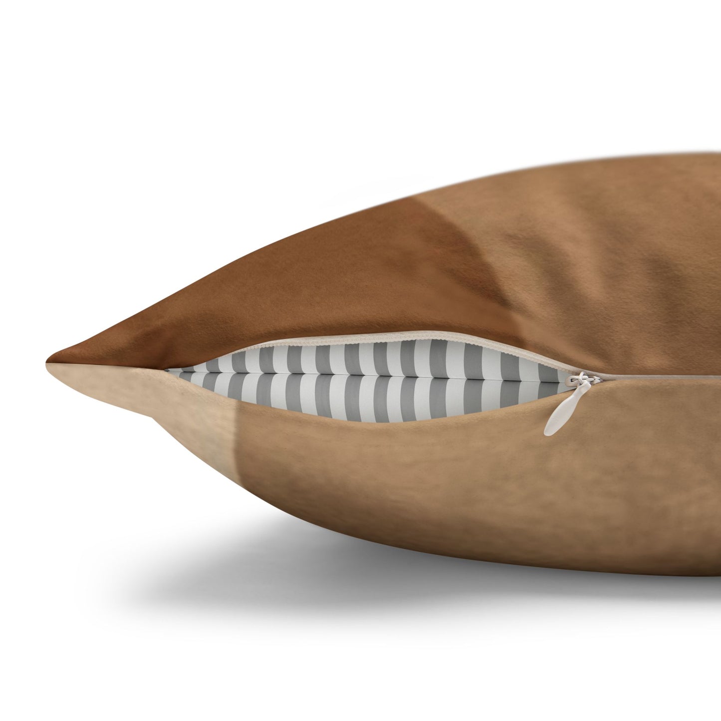 Faux Suede Square Pillowcase