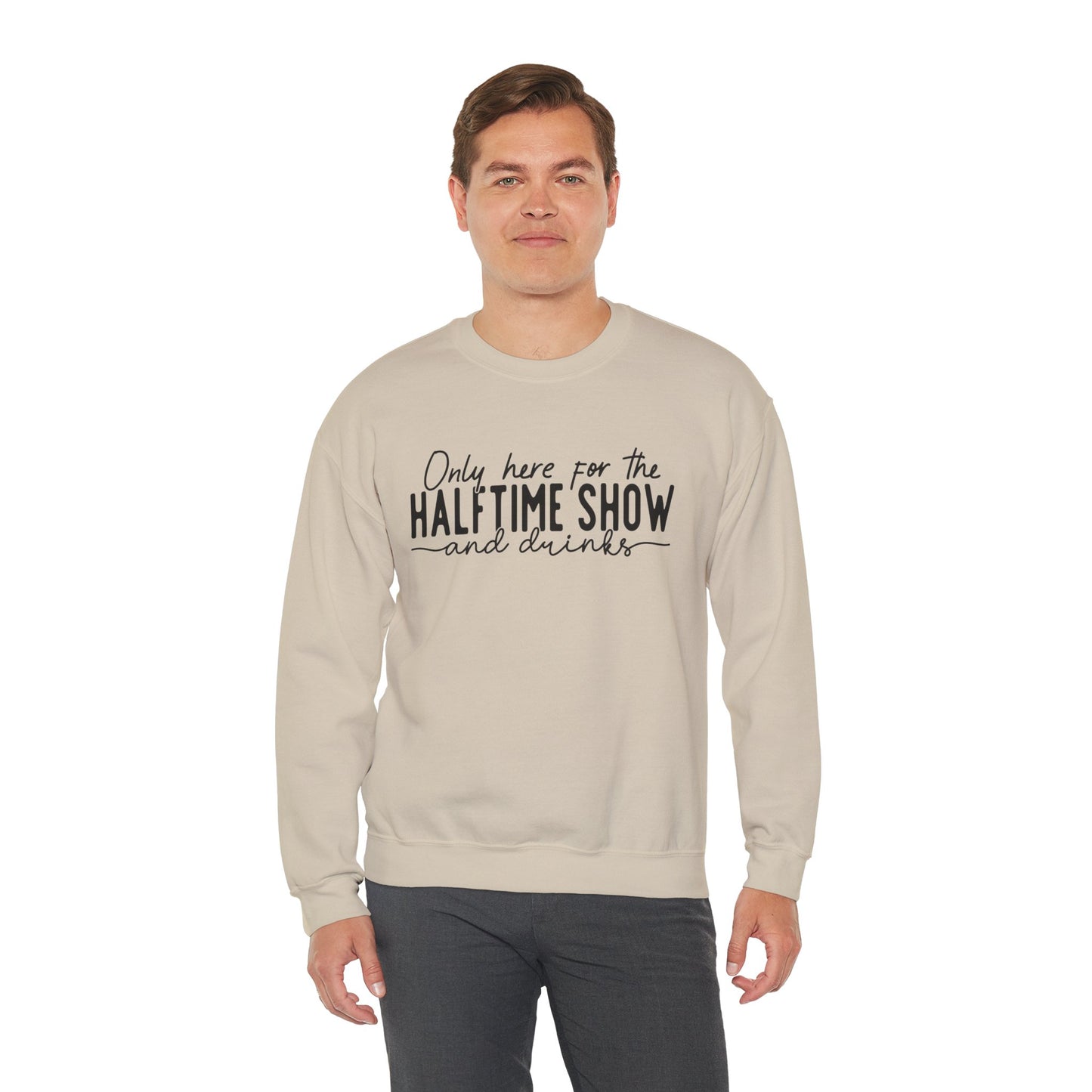 Funny Football Game Day Crewneck Sweatshirt | Sarcastic Football Apparel