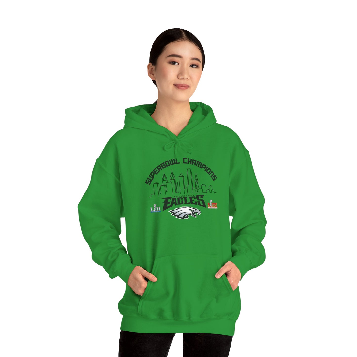 Philadelphia Football Super Bowl Champions Hoodie, Philly Skyline Football Sweatshirt, Philadelphia Fan Gear