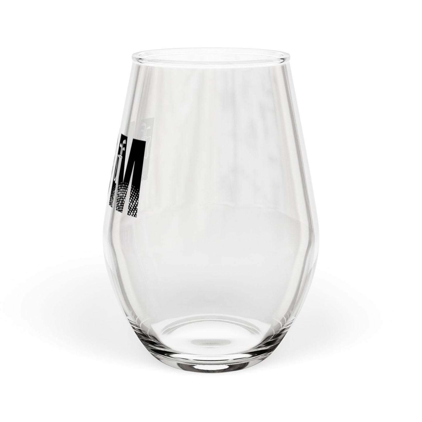 Mom Golf Wine Glass – Funny Golf Gift for Moms – Stemless Wine Glass for Golf Lovers