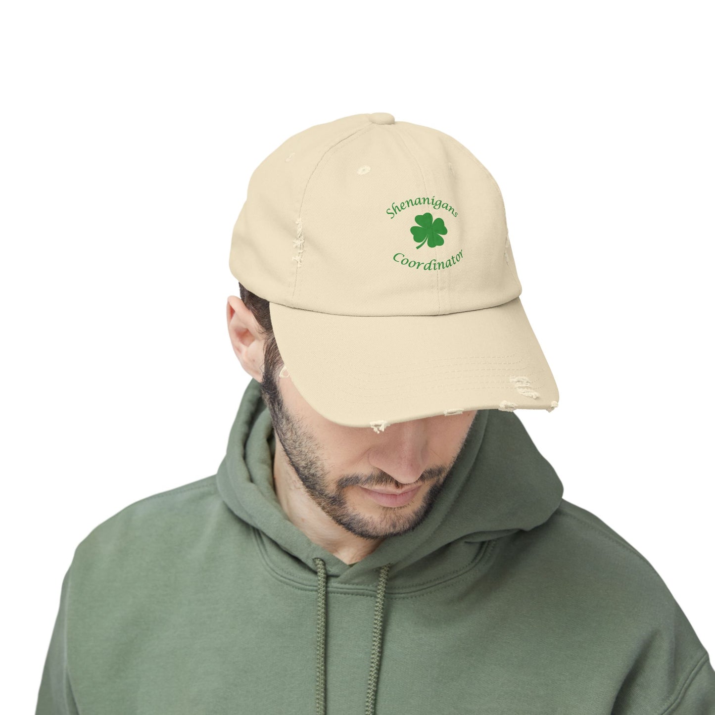 Shenanigans Coordinator St Patrick’s Day Hat | Shamrock Embroidered Irish Party Cap