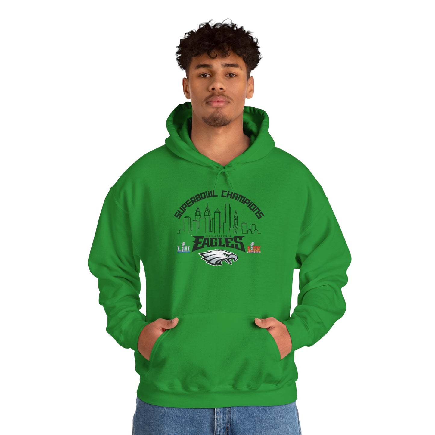 Philadelphia Football Super Bowl Champions Hoodie, Philly Skyline Football Sweatshirt, Philadelphia Fan Gear