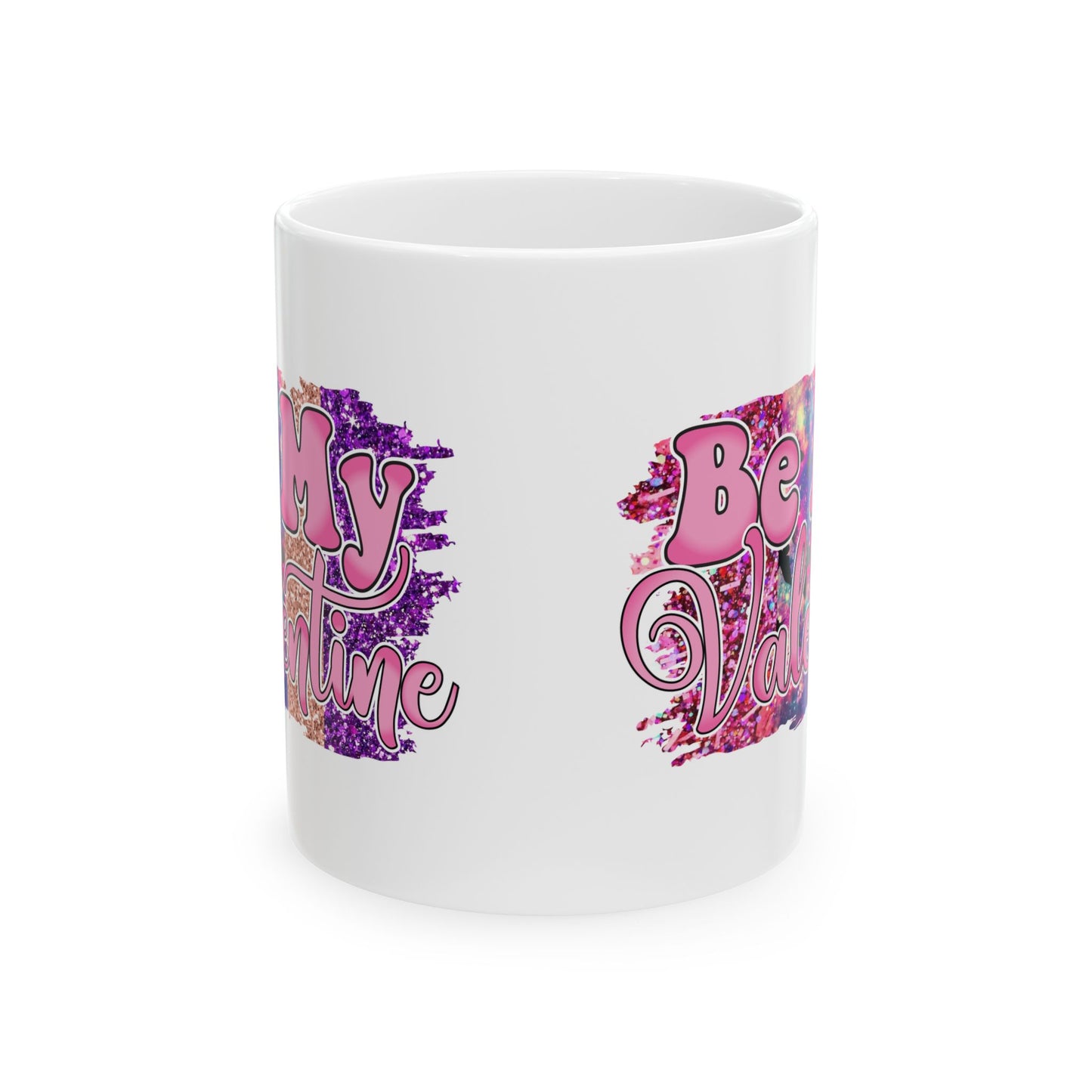 Valentine's Day Ceramic Mug, Be My Valentine Mug,Valentine's Day Gift