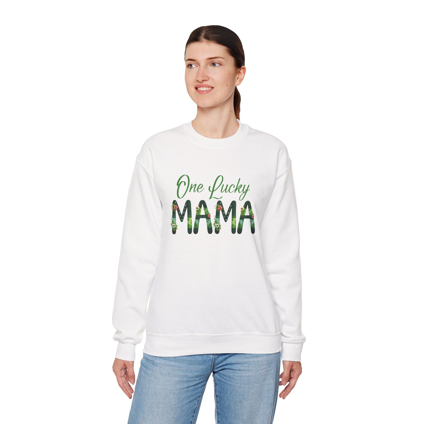 Irish Mom Sweatshirt St Patrick's Day Crewneck  Mom Gift
