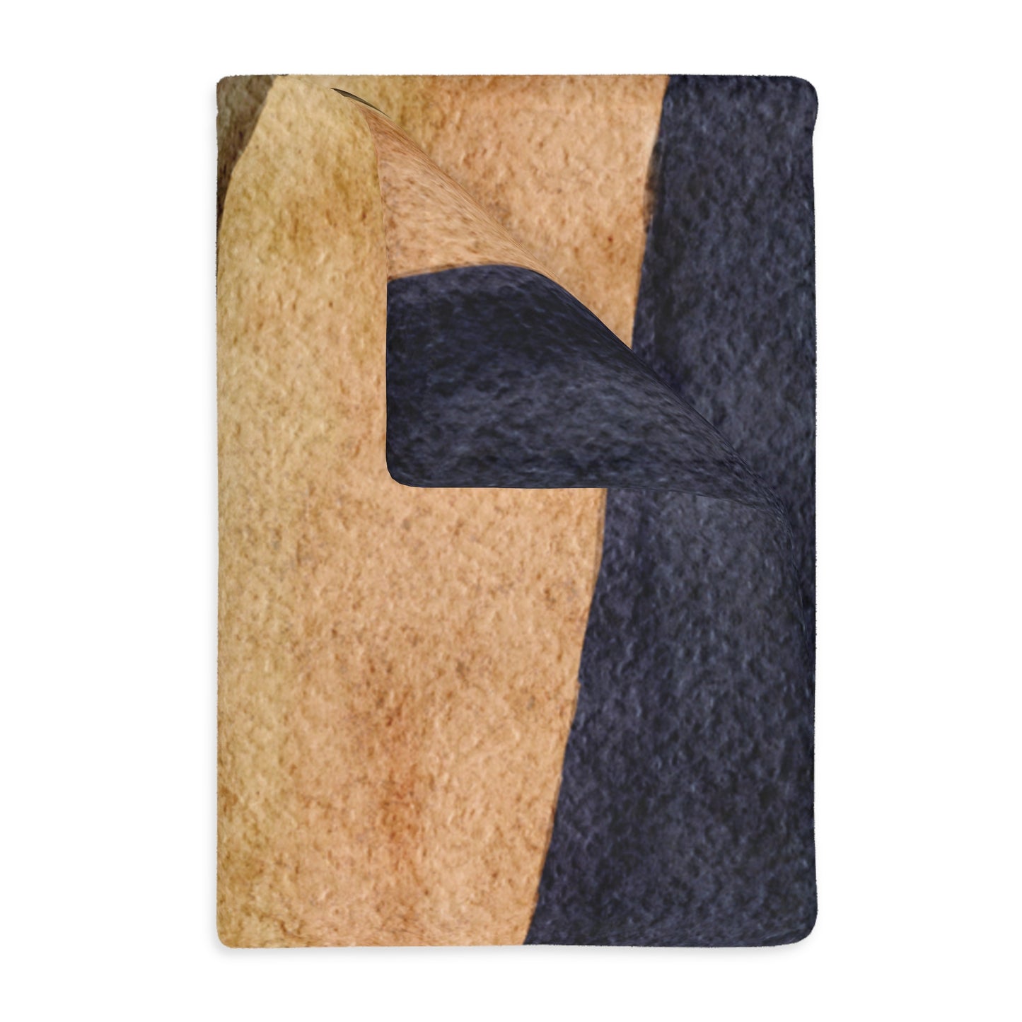 Abstract Earth Tone Throw Blanket | Modern Boho Home Decor