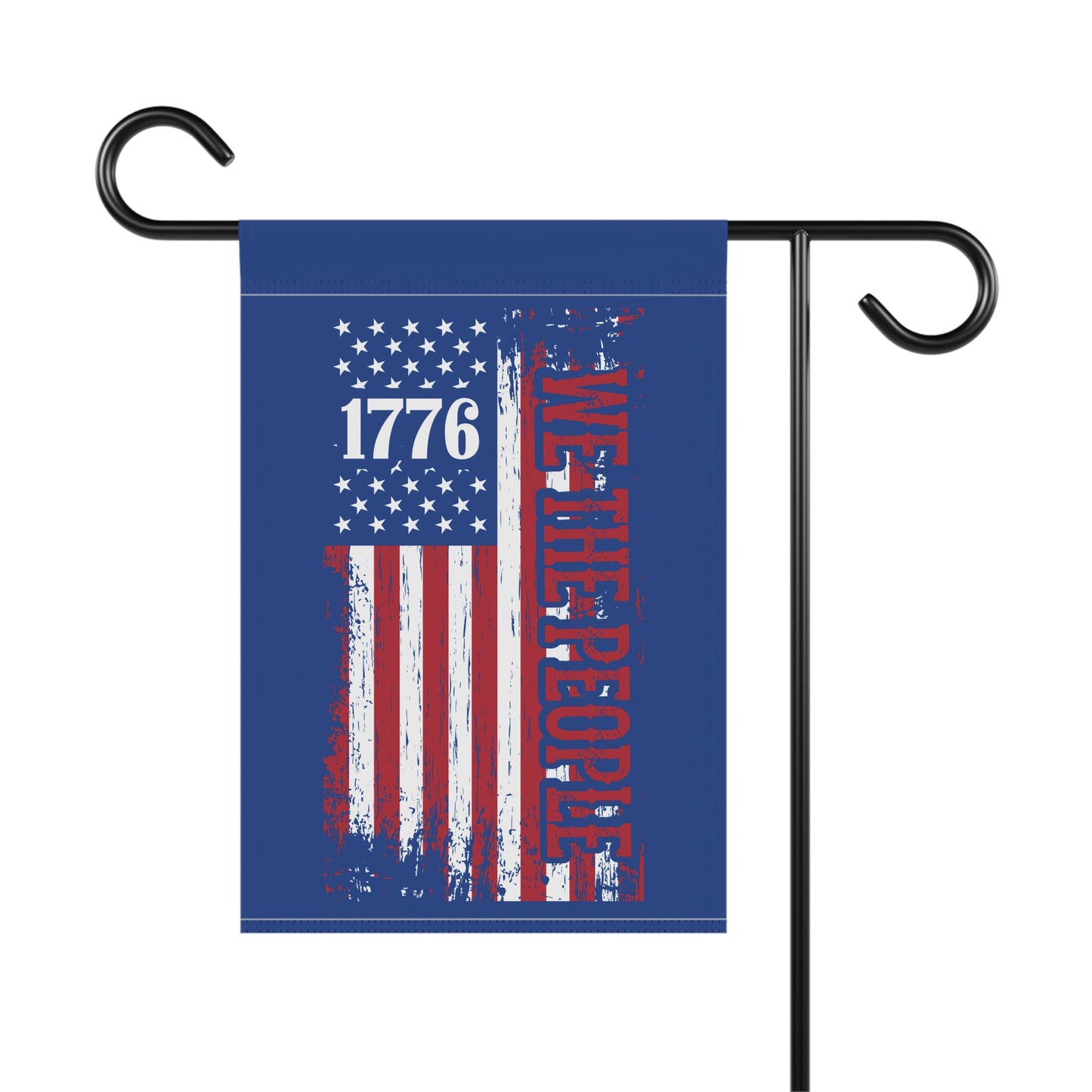 Garden Flag, Patriotic July 4th Yard Banner, Independence Day We The People Outdoor Decor, American Flag Yard Sign, USA Fourth of July Party
