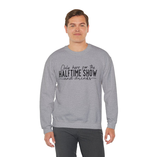 Funny Football Game Day Crewneck Sweatshirt | Sarcastic Football Apparel