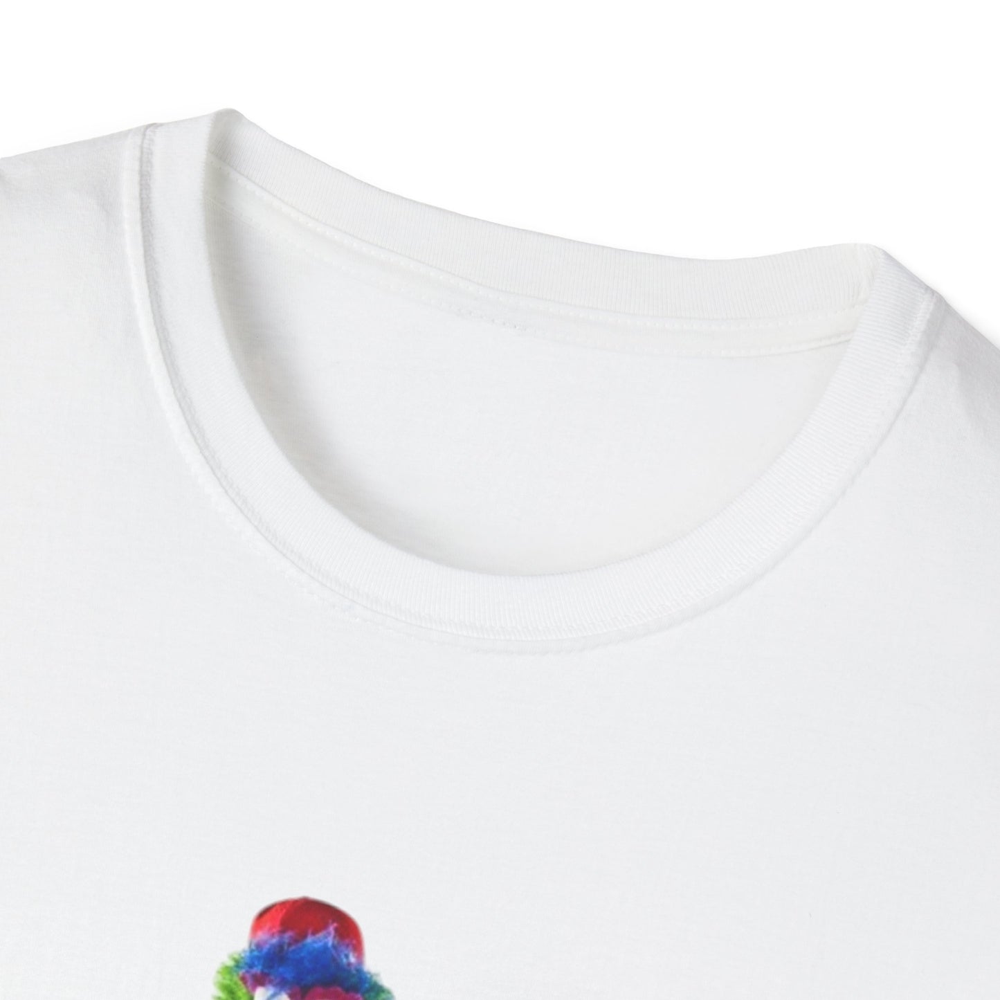 Cartoon Baseball Mascot T-Shirt | Funny Green Character Tee for Sports Lovers