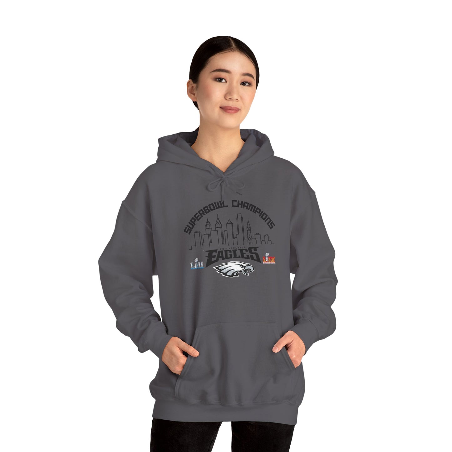 Philadelphia Football Super Bowl Champions Hoodie, Philly Skyline Football Sweatshirt, Philadelphia Fan Gear