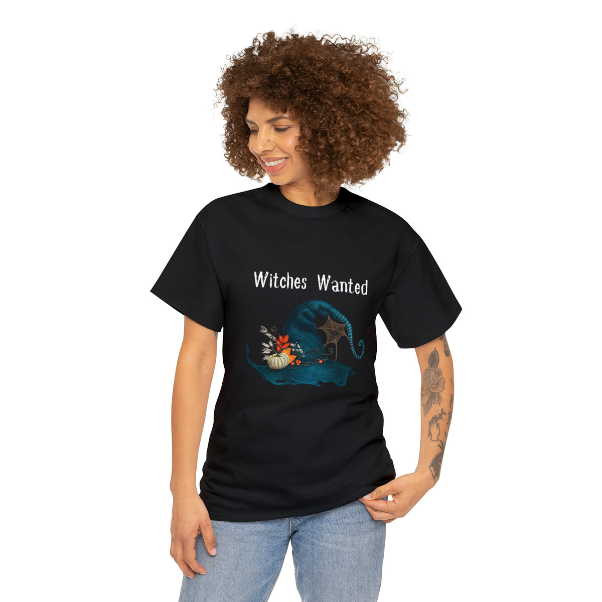 Halloween Witch Hat T-Shirt Witches Wanted