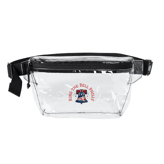 Ring the Bell Philly Liberty Bell Transparent Fanny Pack