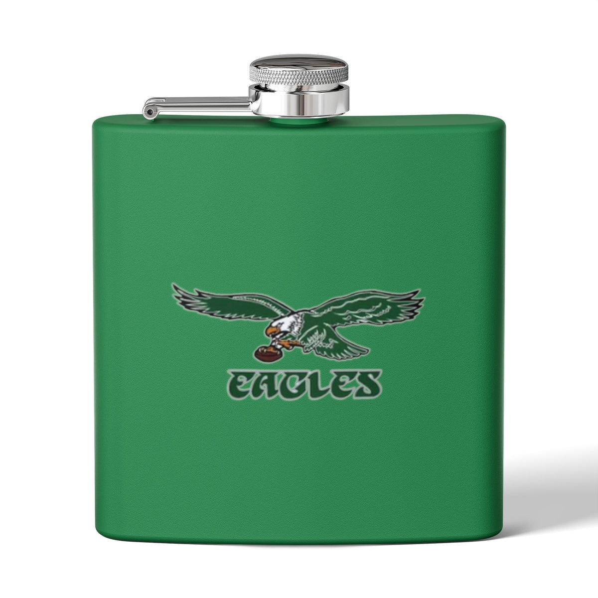 Philadelphia Football Fan Gift Stainless Steel Hip Flask | Tailgate Game Day Flask