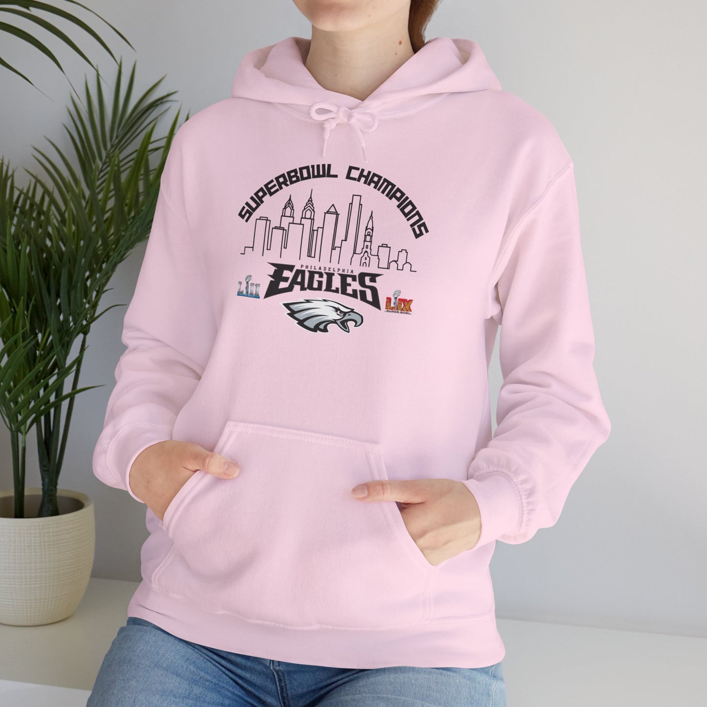 Philadelphia Football Super Bowl Champions Hoodie, Philly Skyline Football Sweatshirt, Philadelphia Fan Gear