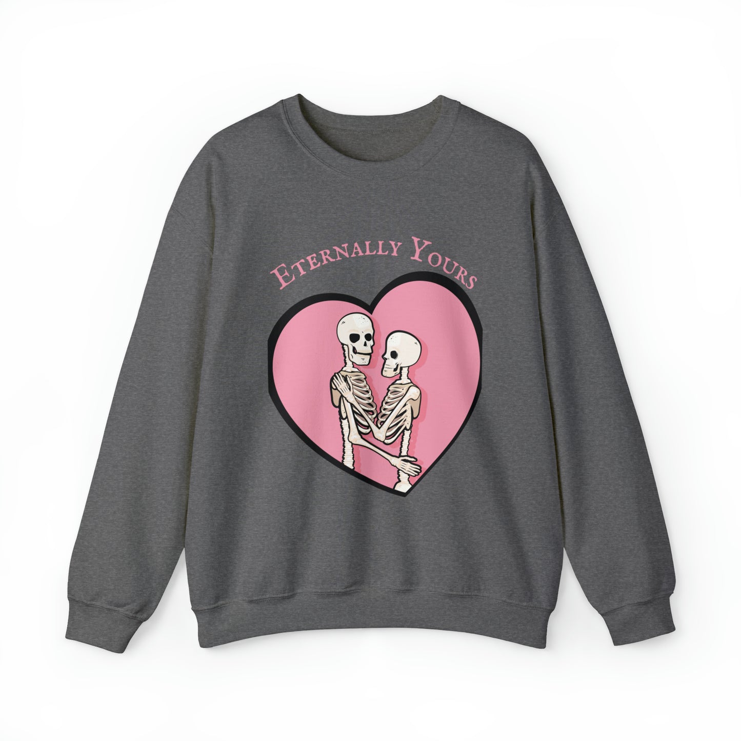 Skeleton Love Wedding Anniversary Halloween Sweatshirt