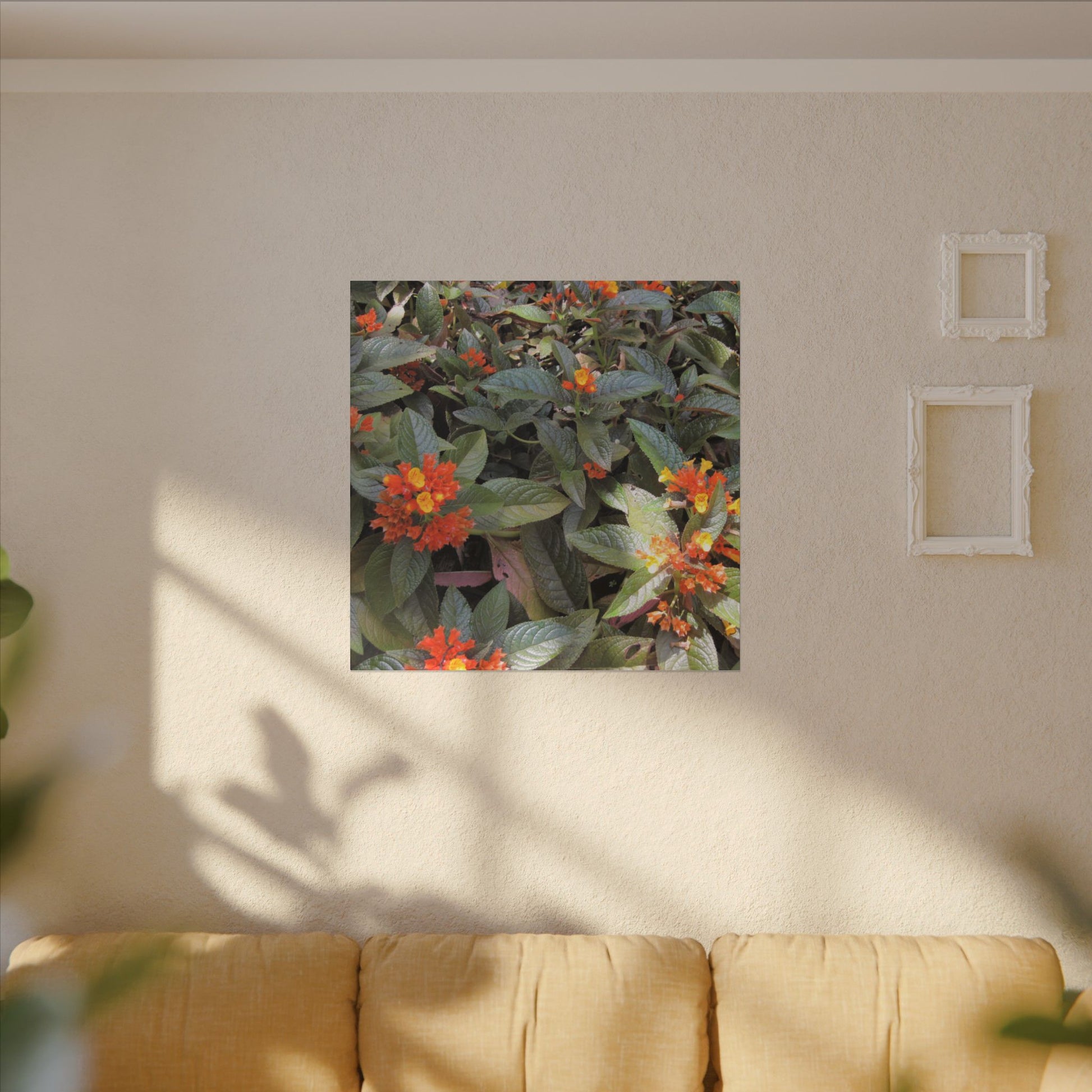 Caribbean flower wall art
