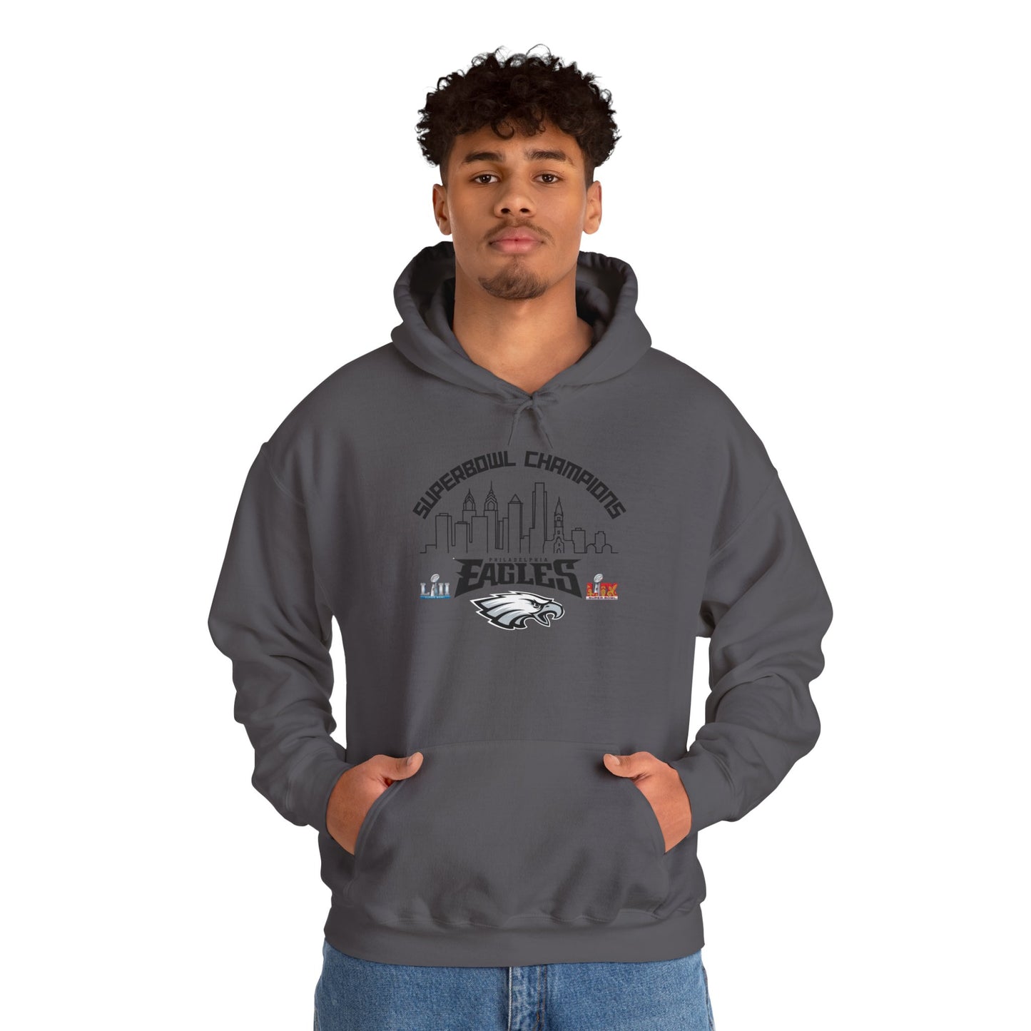 Philadelphia Football Super Bowl Champions Hoodie, Philly Skyline Football Sweatshirt, Philadelphia Fan Gear