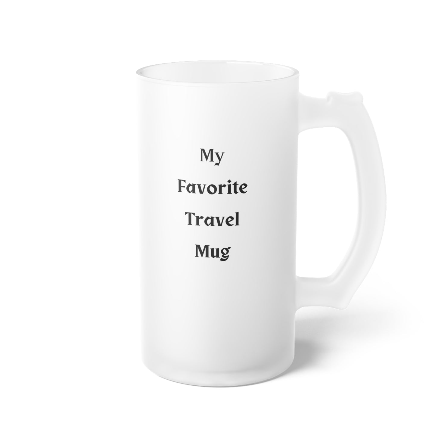 Frosted Beer Mug Funny Travel Mug Perfect Gift for Beer Lovers Barware Unique Groomsmen Gift