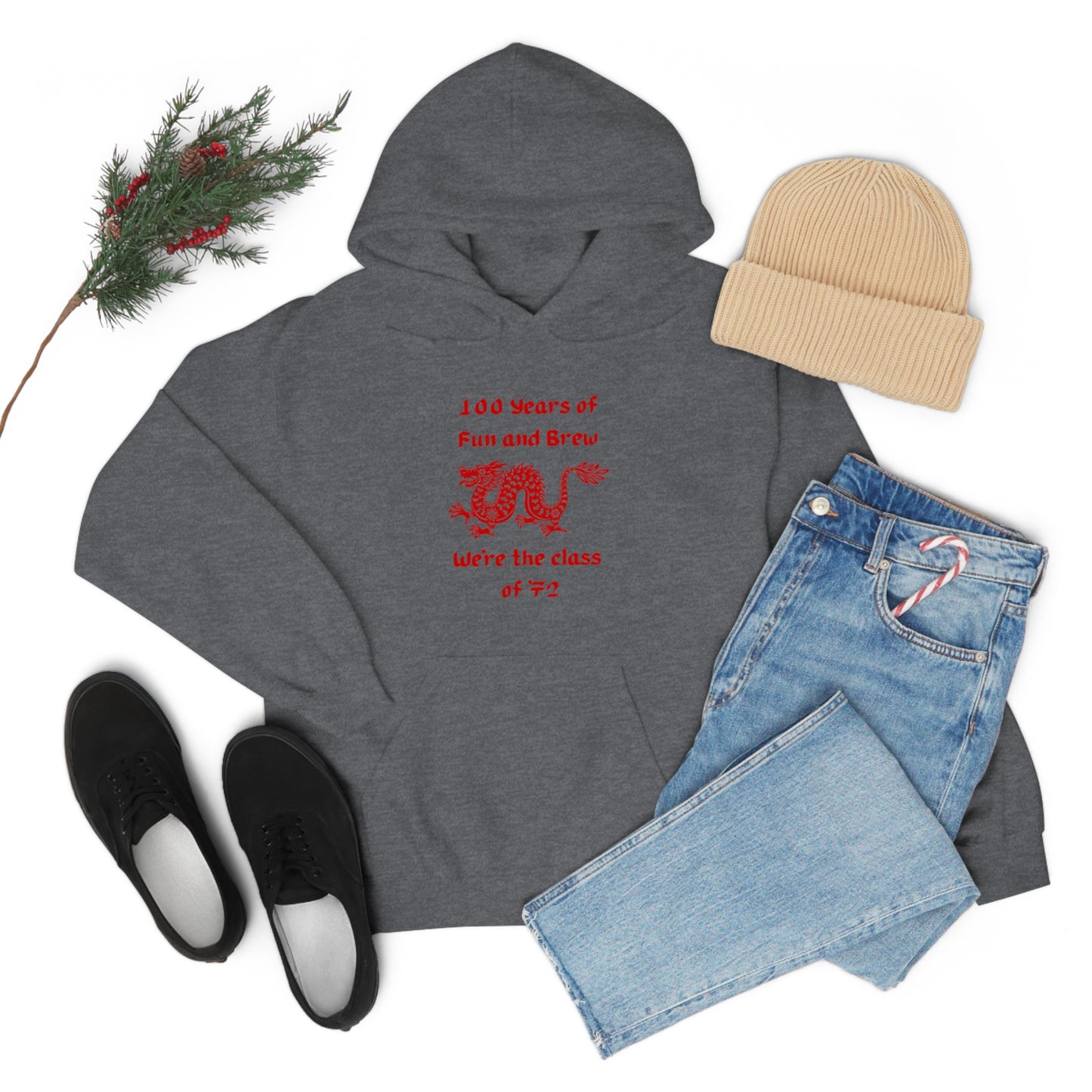 Pekin Community HS Celebrate 100 Years Class of '72 Hooded Sweatshirt