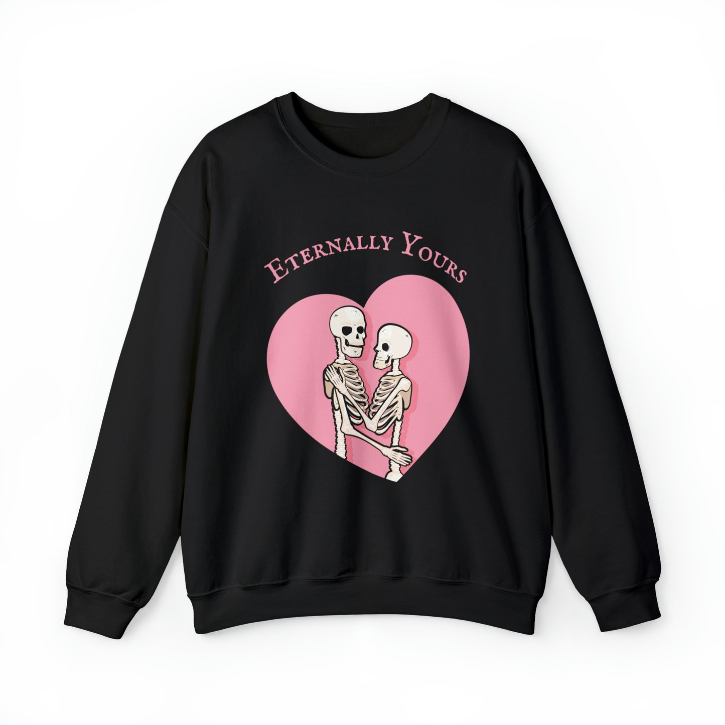 Skeleton Love Wedding Anniversary Halloween Sweatshirt