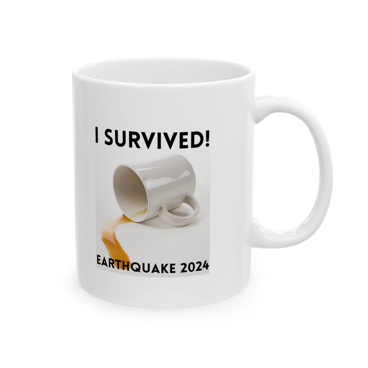 I Survived! Earthquake 2024 Mug