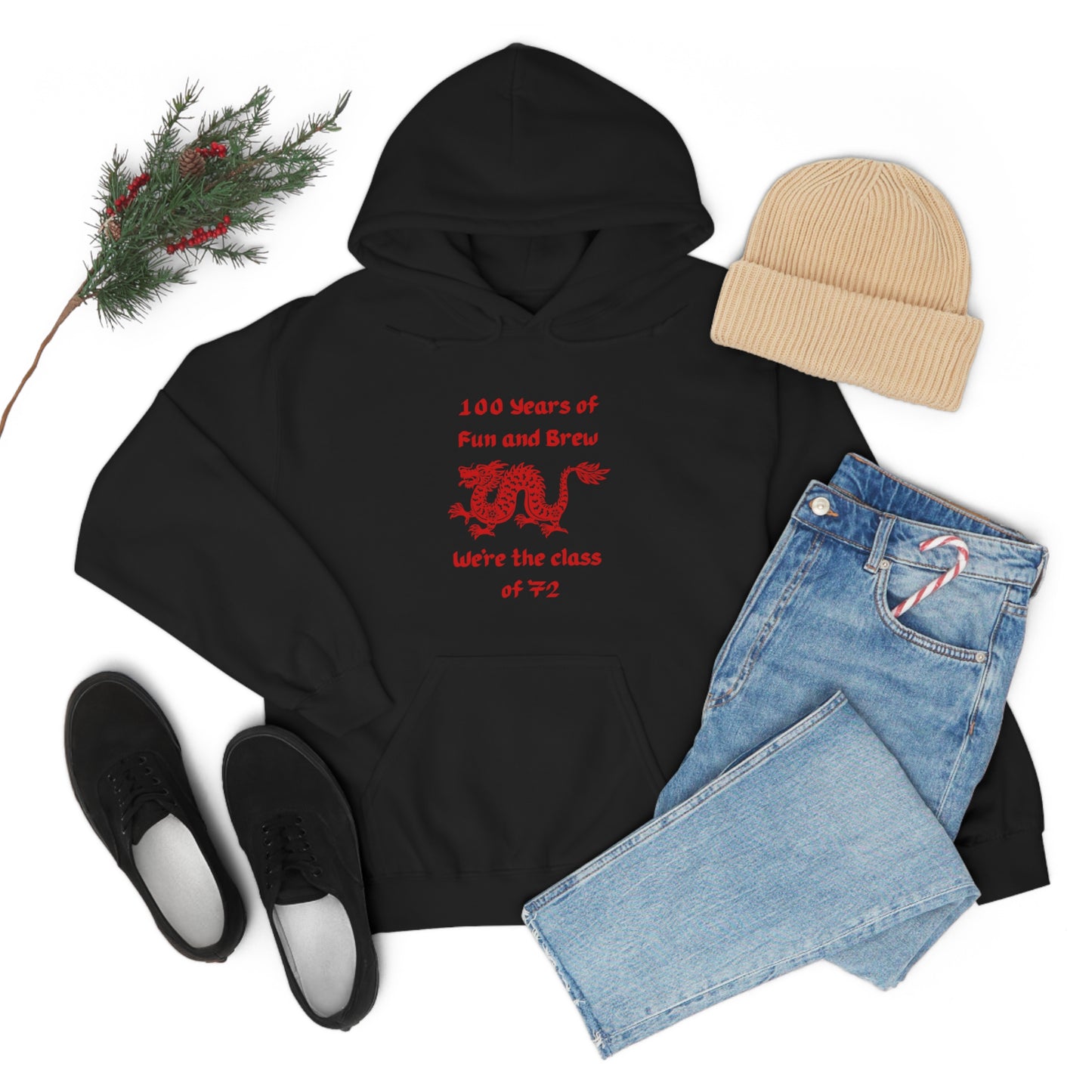 Pekin Community HS Celebrate 100 Years Class of '72 Hooded Sweatshirt