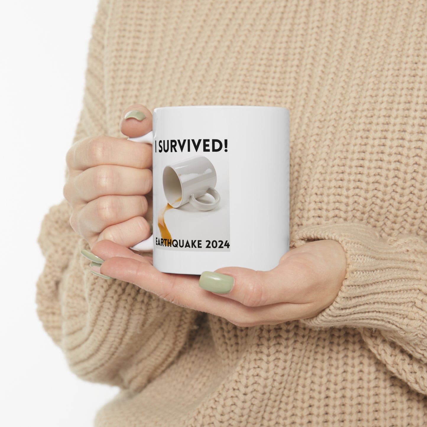 I Survived! Earthquake 2024 Mug