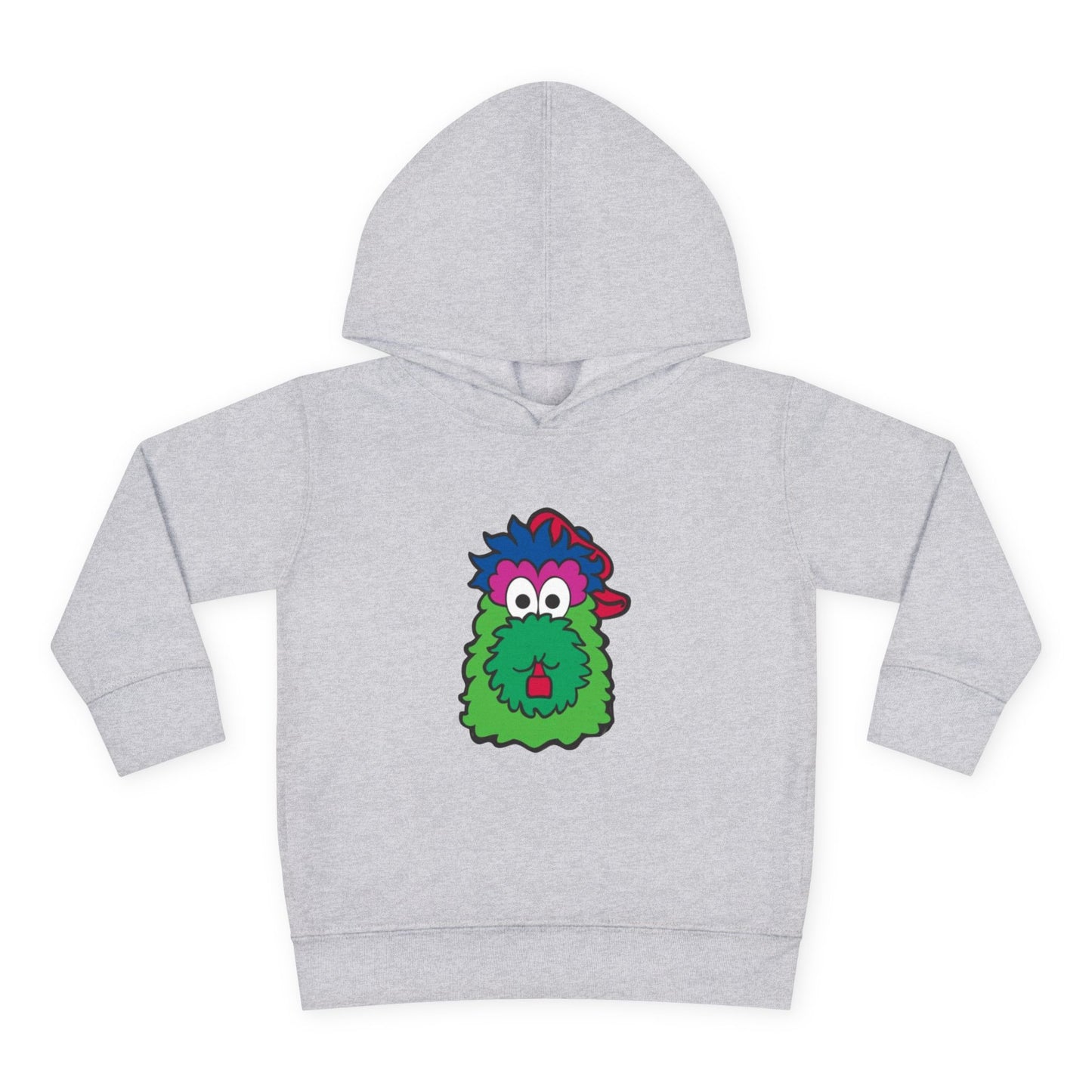 Mascot Cartoon Toddler Hoodie Sweatshirt | Kids Baseball Fan Gift