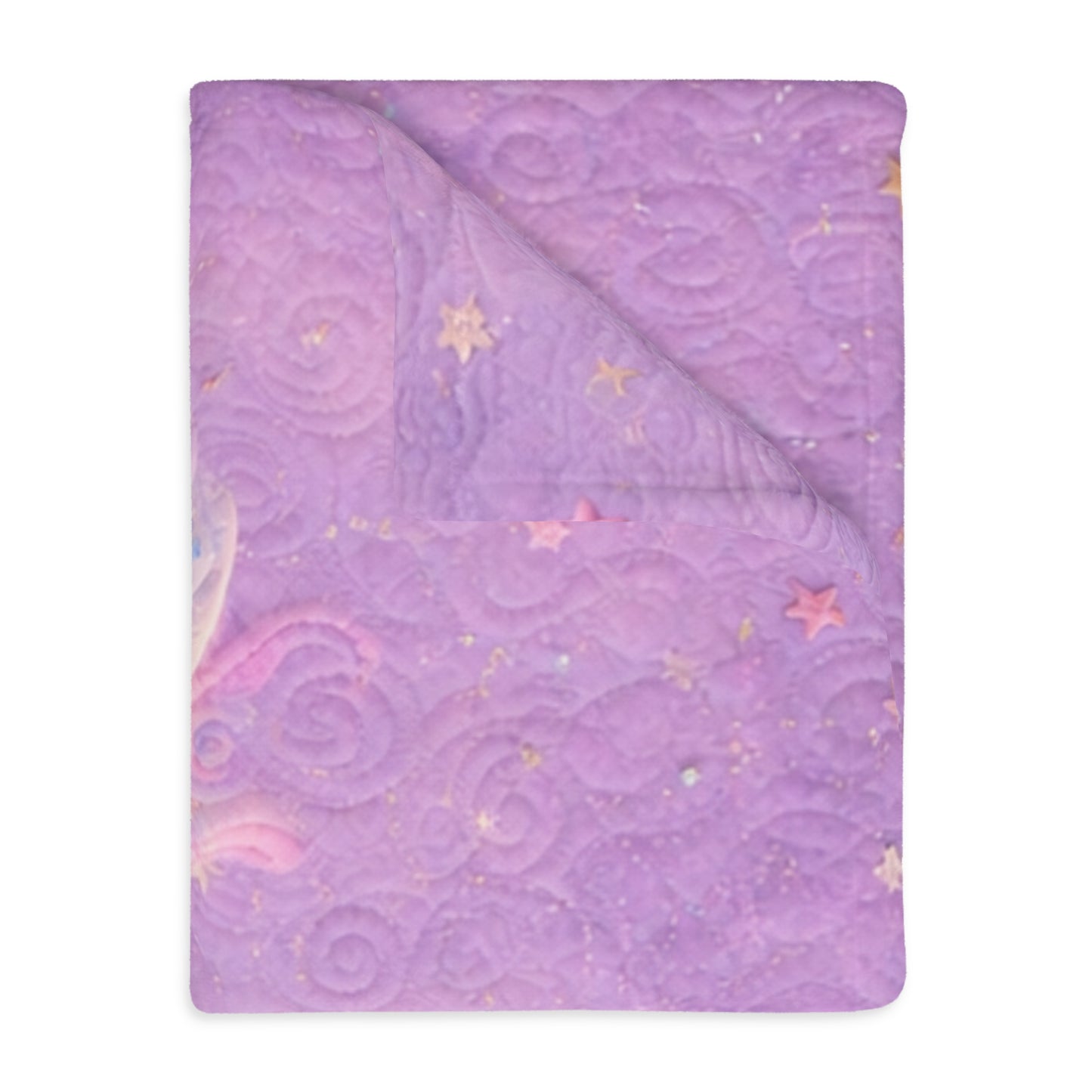 Magical Unicorn Blanket – Pastel Fantasy Plush Throw for Kids
