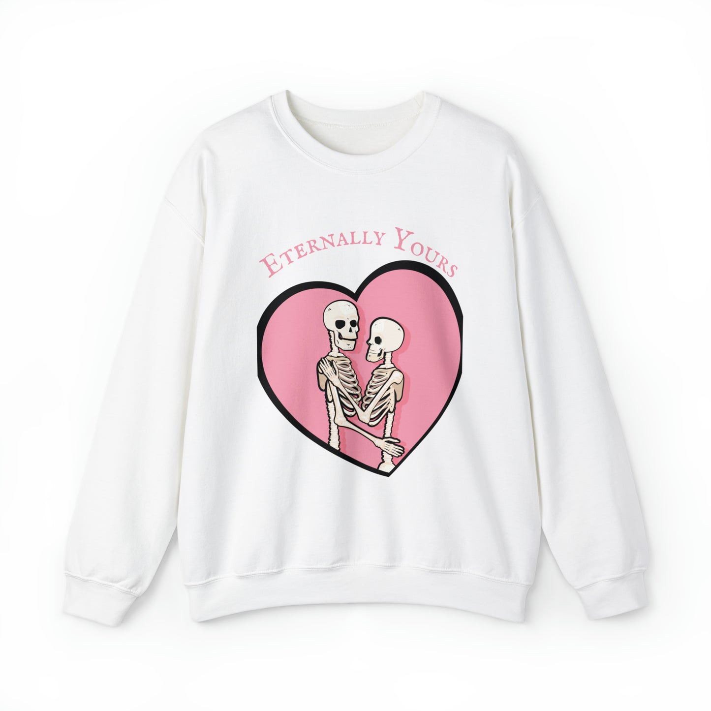 Skeleton Love Wedding Anniversary Halloween Sweatshirt