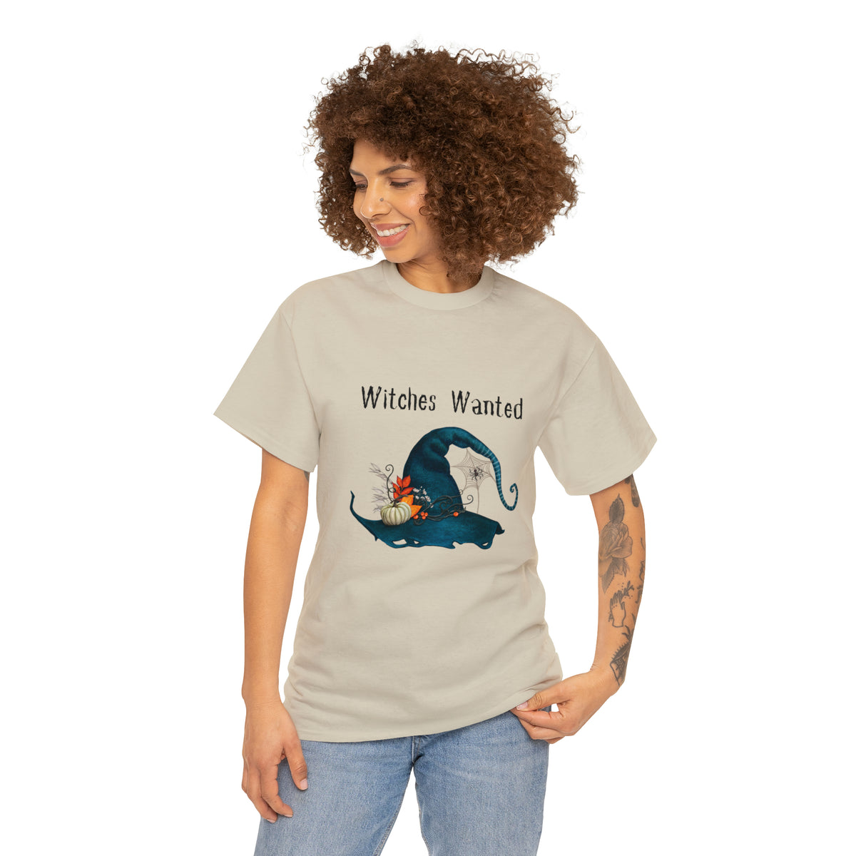 Halloween Witch Hat T-Shirt Witches Wanted