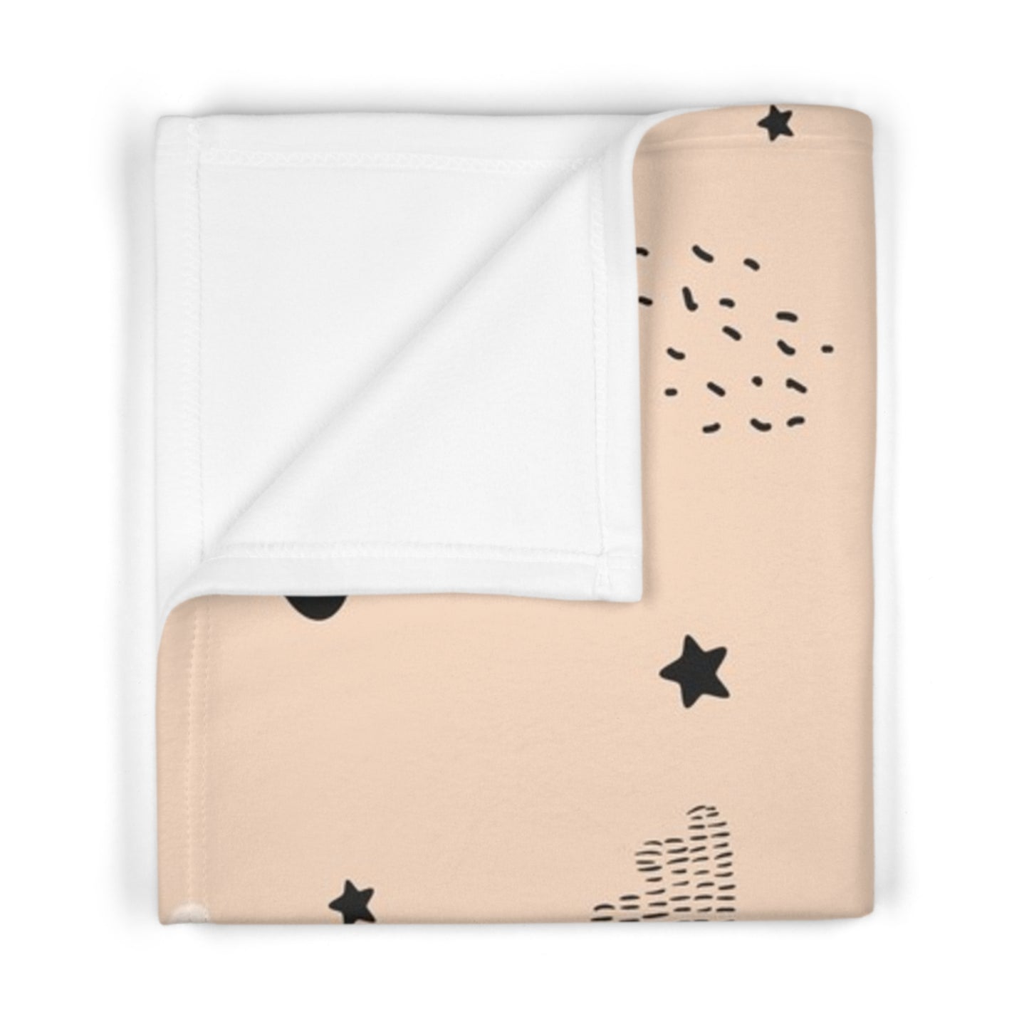 Sheep Baby Fleece Blanket | Soft Nursery Decor | Gender Neutral Baby Shower Gift | Toddler Blankie