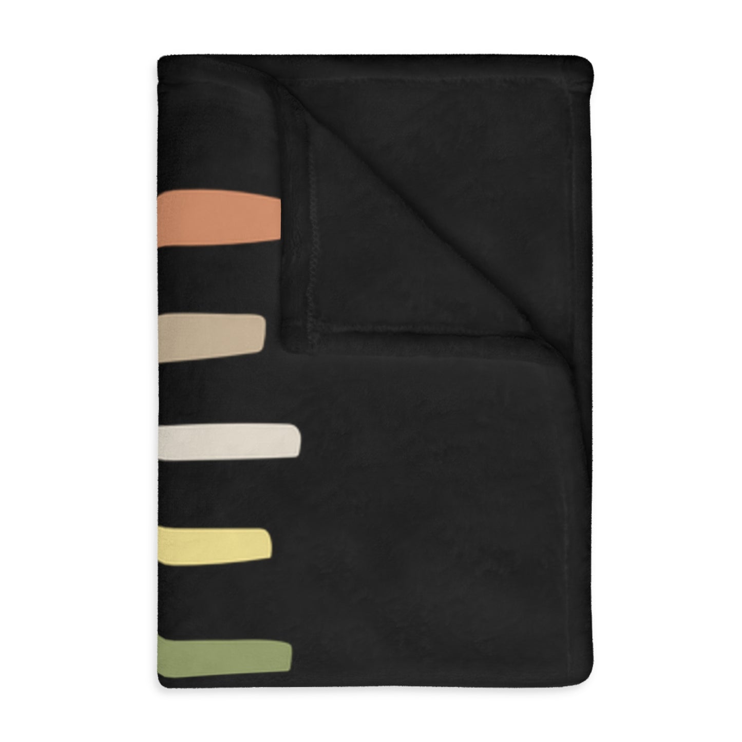 Abstract Dashes Pattern Blanket | Velveteen Microfiber Blanket