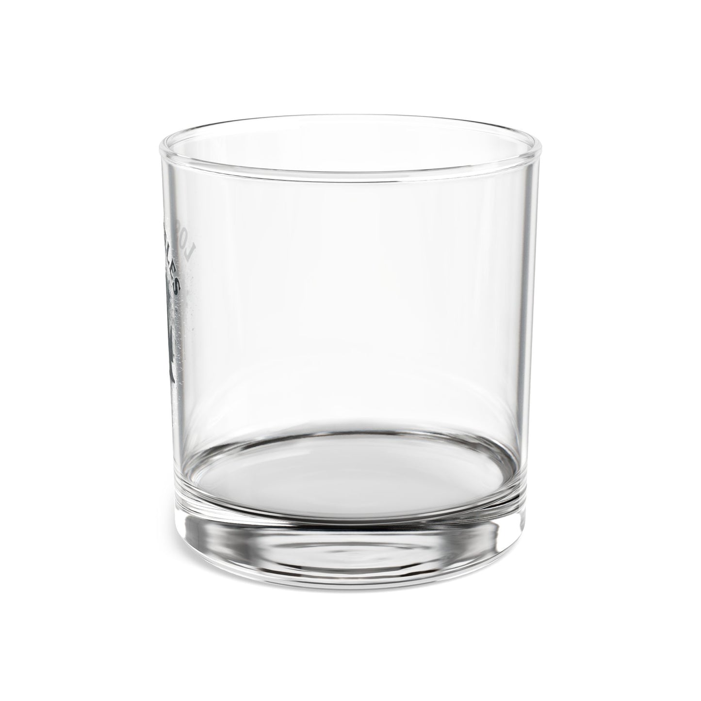 LA Rocks Glass | Los Angeles Whiskey Glass | Fan Barware Gift